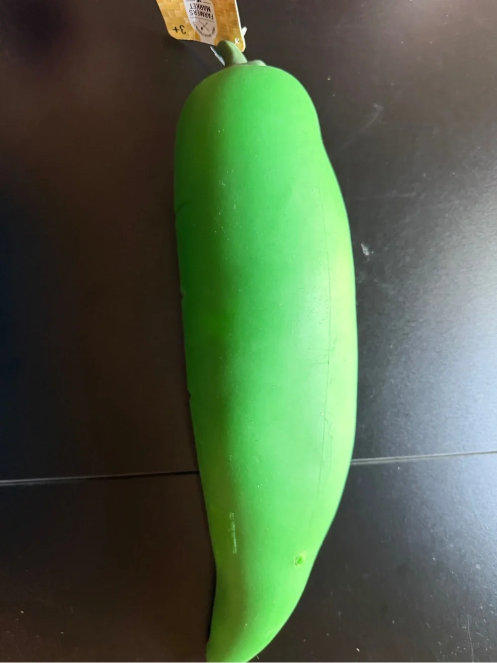 New Jumbo Squishy Green Pepper Sensory Toy 12